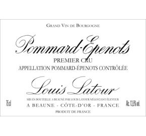 Louis Latour - Pommard-Epenots label