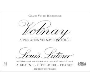 Louis Latour - Volnay label