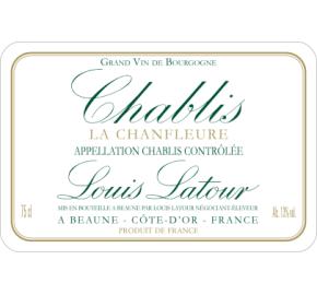 Louis Latour - Chablis - La Chanfleure label