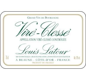 Louis Latour - Vire Clesse label