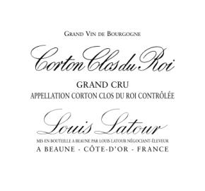 Louis Latour - Corton Clos du Roi label