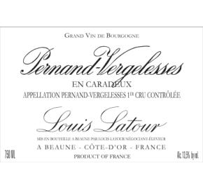 Louis Latour - Pernand-Vergelesses - 1er cru Caradeux label