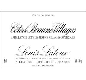 Louis Latour - Cote De Beaune Villages label