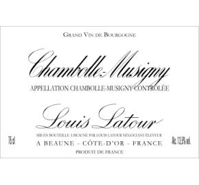 Louis Latour - Chambolle-Musigny label