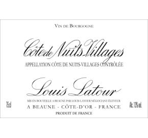 Louis Latour - Cote De Nuits-Villages label