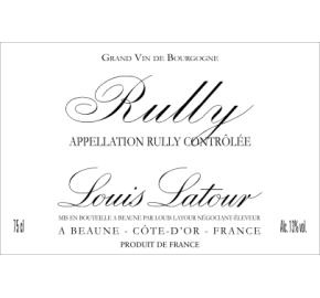 Louis Latour - Rully label