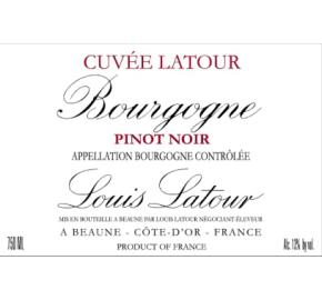 Louis Latour - Bourgogne - Cuvee Latour - Rouge label