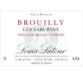 Louis Latour - Les Saburins label