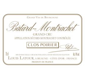 Louis Latour - Batard Montrachet Grand Cru - Clos Poirier - White label