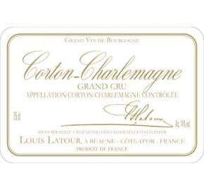 Louis Latour - Corton Charlemagne Grand Cru label