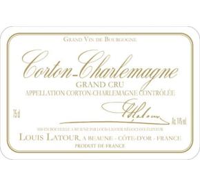Louis Latour - Corton Charlemagne Grand Cru label