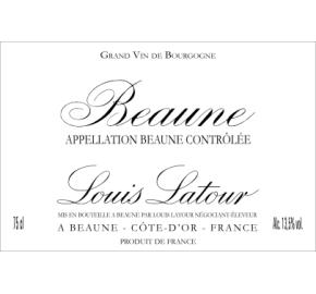Louis Latour - Beaune Blanc label
