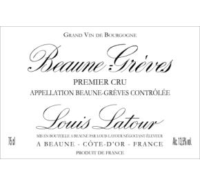 Louis Latour - Beaune-Greves 1er Cru Blanc label