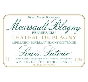 Louis Latour - Chateau De Blagny - Meursault 1er Cru label