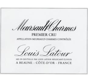 Louis Latour - Meursault-Charmes 1er Cru label