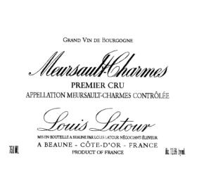 Louis Latour - Meursault-Charmes 1er Cru label