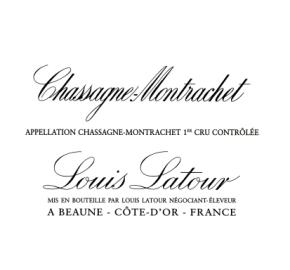 Louis Latour - Chassagne-Montrachet - 1er Cru label