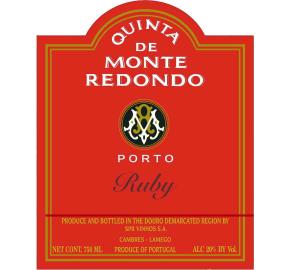 Quinta de Monte Redondo - Ruby Port label