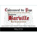 Brotte - Domaine Barville Roussanne