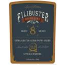 Filibuster 8 Yrs. Straight Bourbon Whiskey