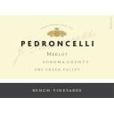Pedroncelli - Merlot - Bench Vineyards