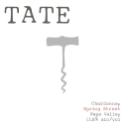 Tate Wine - Spring Street - Chardonnay Napa
