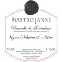 MastroJanni - Vigna Schiena d'Asino - DOCG