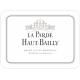 La Parde De Haut-Bailly label