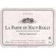 La Parde De Haut-Bailly label