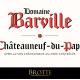 Brotte - Domaine Barville Chateauneuf du Pape label