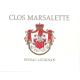 Clos Marsalette Blanc label