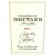 Champagne Moutard - Brut Cuvee des 6 Cepages label