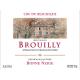 Bonne Neige - Brouilly label