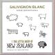 The Little Sheep - Sauvignon Blanc label