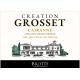 Brotte - Creation Grosset - Cairanne label