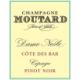 Champagne Moutard - Rose Dame Nesle label