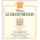 Chateau Le Grand Moulin - Collection Grande Reserve label