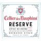 Cellier des Dauphins - Grenache Syrah Reserve label