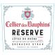 Cellier des Dauphins - Grenache Syrah Reserve label