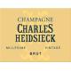 Charles Heidsieck - Millesime Vintage Brut label