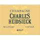 Charles Heidsieck - Millesime Vintage Brut label