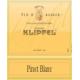 Alsace - Klipfel - Pinot Blanc label