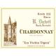 R. Dutoit - Les Vieilles Vignes Chardonnay label