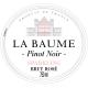 La Baume - Pinot Noir Brut Rose label