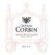 Chateau Corbin - Montagne St. Emilion label