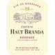 Chateau Haut Branda label