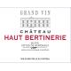 Chateau Haut Bertinerie Blanc label