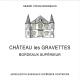 Chateau Les Gravettes - Bordeaux Superieur label