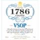 Cognac 1786 - VSOP label