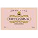 Henri Dubois - Brut Rose label